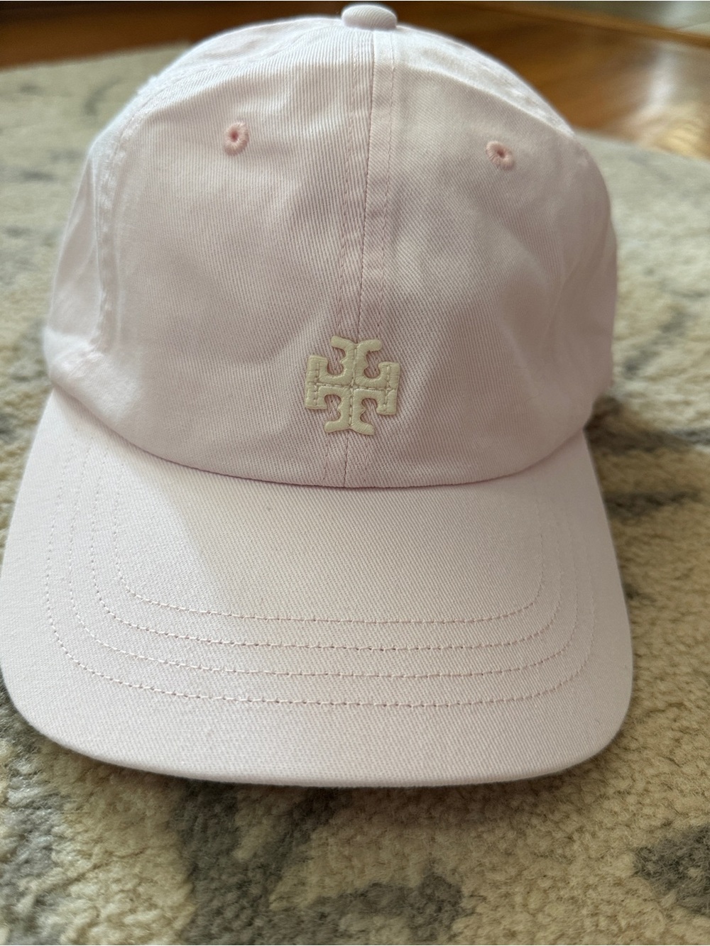 Tory Burch Light Pink Logo Cap - Picture 2 of 5
